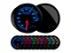 Oil Temperature Gauge; Elite 10 Color (Universal; Some Adaptation May Be Required)
