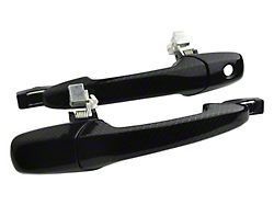 Outer Door Handles; Carbon Fiber (05-14 Mustang)