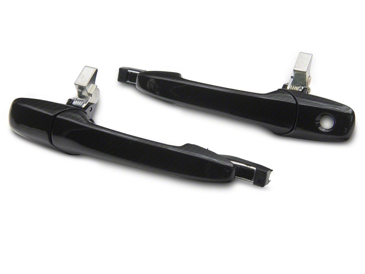 Mustang Outer Door Handle, Left, Black, 1999-2004 | Mustang