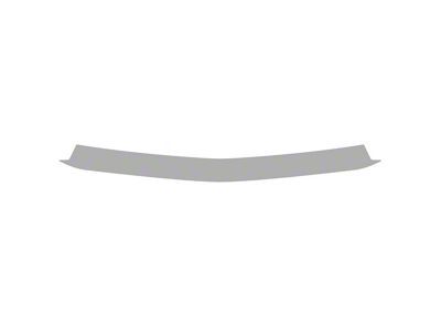 Paint Protection PPF Pre-Cut Kit; Bottom Bumper; Gloss (24-25 Mustang GT Fastback)