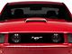 SpeedForm Hood Scoop; Pre-Painted (05-09 Mustang GT, V6)