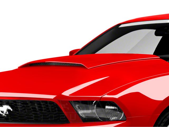 SpeedForm Hood Scoop; Pre-Painted (10-12 Mustang GT, V6)