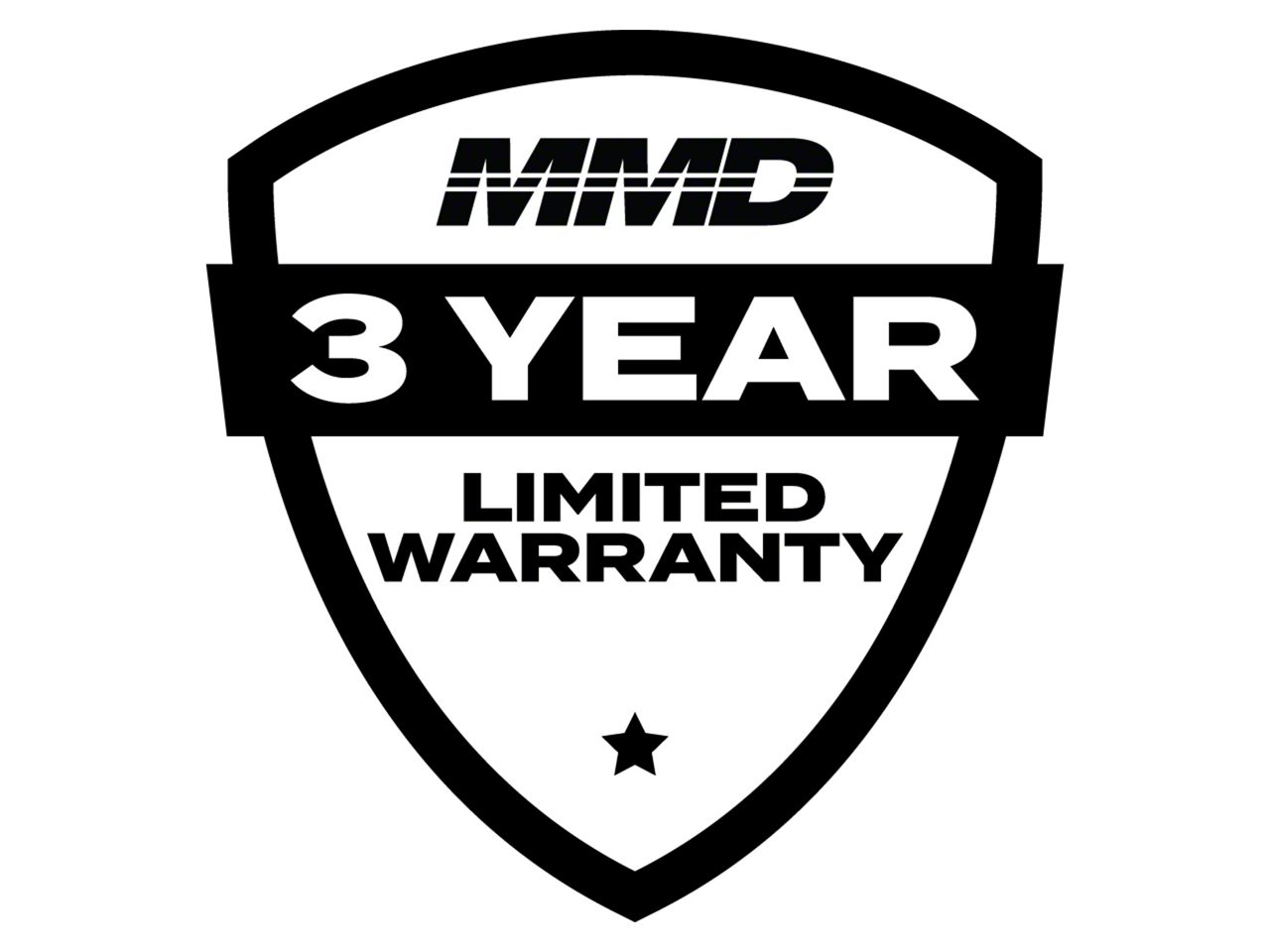 MMD Mustang Headlight Splitters; Pre-Painted 98600 (05-09 Mustang