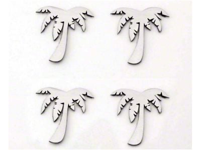 Palm Tree Emblems; Polished (Universal; Some Adaptation May Be Required)