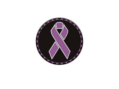 Pancreatic Cancer Ribbon Rated Badge (Universal; Some Adaptation May Be Required)