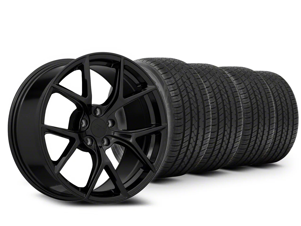 TSW Mustang Bathurst Silver Wheel; 20x9; 30mm Offset