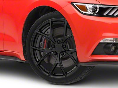 Performance Pack 2 Style Gloss Black Wheel; 19x8.5 (15-23 Mustang GT, EcoBoost, V6)