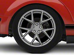 Performance Pack 2 Style Charcoal Wheel; Rear Only; 19x10; 48mm Offset (05-09 Mustang)