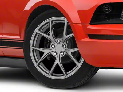 Performance Pack 2 Style Charcoal Wheel; 19x8.5; 30mm Offset (05-09 Mustang)