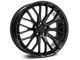 Performance Pack Style Black Wheel and Falken Azenis FK510 Performance Tire Kit; 20x8.5 (15-23 Mustang GT, EcoBoost, V6)