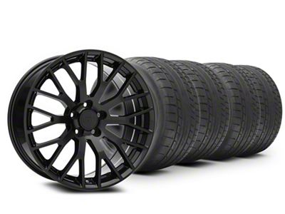 19x8.5 Performance Pack Style Wheel & Mickey Thompson Street Comp Tire Package (15-23 Mustang GT, EcoBoost, V6)