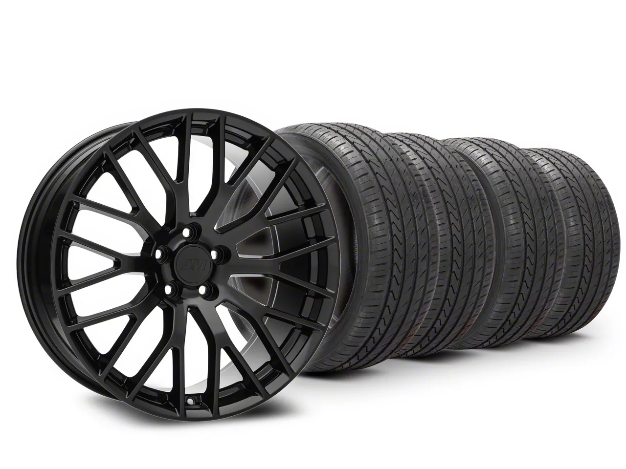 MMD Mustang 551C Matte Black Wheel; 20x8.5; 35mm Offset MMD Mustang 551C Matte Black Wheel; 20x8.5; 35mm Offset