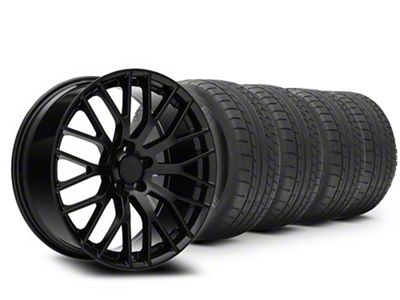20x8.5 Performance Pack Style Wheel & Mickey Thompson Street Comp Tire Package (15-23 Mustang GT, EcoBoost, V6)
