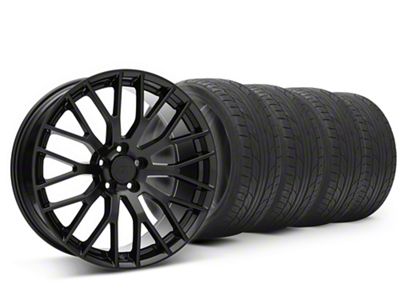 20x8.5 Performance Pack Style Wheel & NITTO High Performance NT555 G2 Tire Package (15-23 Mustang GT, EcoBoost, V6)