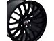 Copperhead Performance Pack Style Satin Black Wheel; 18x9 (15-23 Mustang EcoBoost w/o Performance Pack, V6)