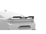 Performance Pack Wing Gurney Flap; Matte Black Polyurethane (24-25 Mustang w/ Performance Pack Rear Spoiler)