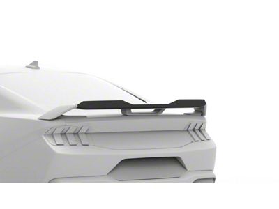 NYTOP Performance Pack Wing Gurney Flap; Matte Carbon (24-25 Mustang w/ Performance Pack Rear Spoiler)