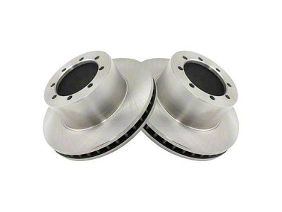 Plain Vented Rotors; Rear Pair (94-04 Mustang Cobra, Bullitt, Mach 1)