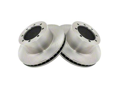 Plain Vented Rotors; Rear Pair (94-04 Mustang Cobra, Bullitt, Mach 1)