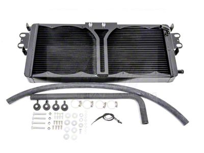 Power Driven Heat Exchanger; Black (07-12 Mustang GT500)