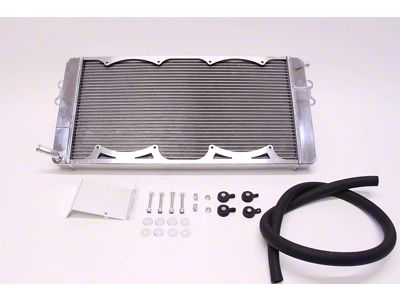 Power Driven Heat Exchanger; Silver (05-19 Mustang)