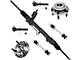 Power Steering Rack and Pinion with Wheel Hub Assemblies and Outer Tie Rods (94-04 Mustang, Excluding 99-04 Cobra)