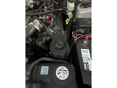 Moroso Power Steering Tank For Mustang (1999-2004) - Aluminum With Mounting Bracket & Cap