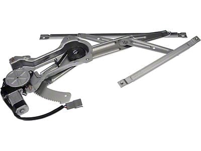 Power Window Regulator Set For 1994-04 Ford Mustang Coupe Front w/ Motor 2-Pcs x