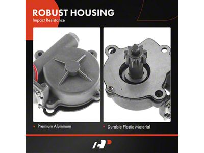 Power Window Motors; Rear (84-93 Mustang Convertible w/o Anti-Clip Function)