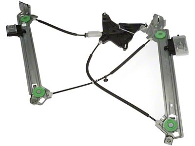 Power Window Regulator; Front Passenger Side (15-20 Mustang Fastback)