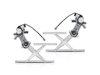 Power Window Regulator with Motor; Front Driver and Passenger Side (94-04 Mustang)