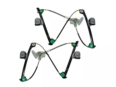 Power Window Regulators; Front (05-09 Mustang)
