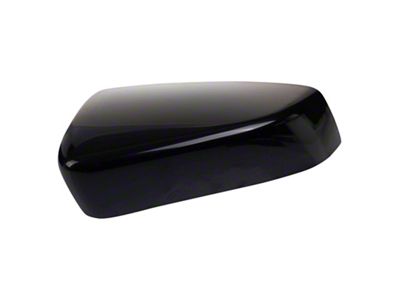 Powered Heated Mirror; Black; Driver Side (13-14 Mustang)