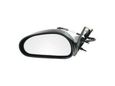 Powered Mirror; Paint to Match Black; Driver Side (94-95 Mustang)