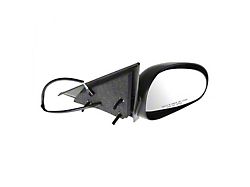 Powered Mirror; Textured Black; Passenger Side (99-04 Mustang)