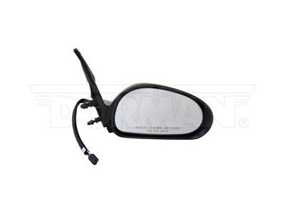 Powered Non-Heated Side Mirror; Passenger Side; Black (94-95 Mustang)