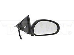 Powered Non-Heated Side Mirror; Passenger Side; Black (99-04 Mustang)