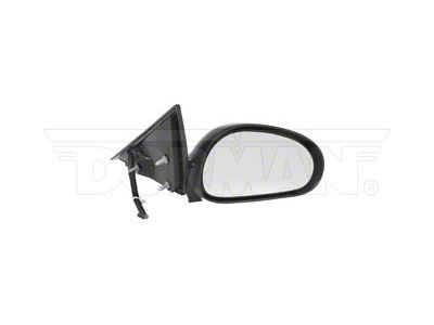 Powered Non-Heated Side Mirror; Passenger Side; Black (99-04 Mustang)