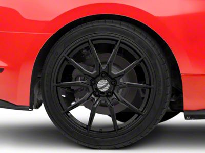 PR193 Gloss Black Wheel; Rear Only; 20x10 (15-23 Mustang GT, EcoBoost, V6)