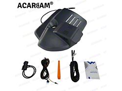 Premium Dash Cam; Front 1440P+ and Rear 1080P+ (15-23 Mustang w/ Large Mirror Cover)