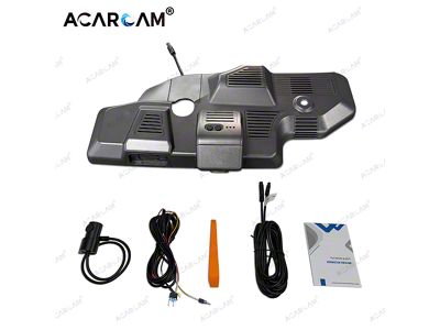 Premium Dash Cam; Front 4K (24-26 Mustang)