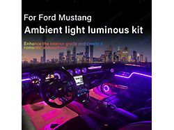 Premium RGB LED Interior Ambient Lighting Kit (15-23 Mustang)