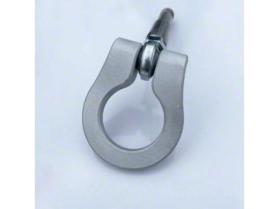 Premium Stealth Tow Hook with Paintable D-Ring; Front (15-17 Mustang GT)