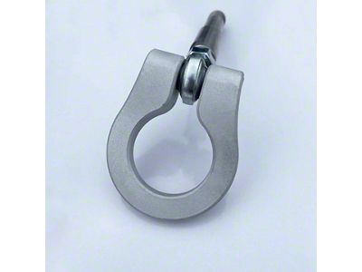 Premium Stealth Tow Hook with Paintable D-Rings; Front Center and Rear (15-17 Mustang GT)