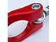 Premium Stealth Tow Hook with Red D-Ring; Front (10-14 Mustang)
