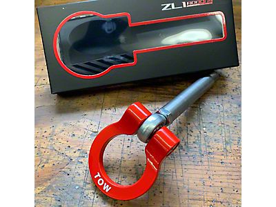NRG Innovations Towing Hook Tow Strap – 1.875" Nylon, Adjustable, 6600 Lb Capacity (TOW-01BK)
