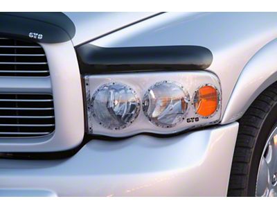 Pro-Beam Headlight Covers; Platinum Look (94-98 Mustang)