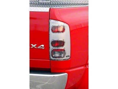 Pro-Beam Tail Light Covers; Platinum Look (96-98 Mustang)