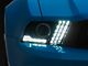 PRO-Series Projector Headlights; Black Housing; Clear Lens (10-12 Mustang w/ Factory Halogen Headlights)
