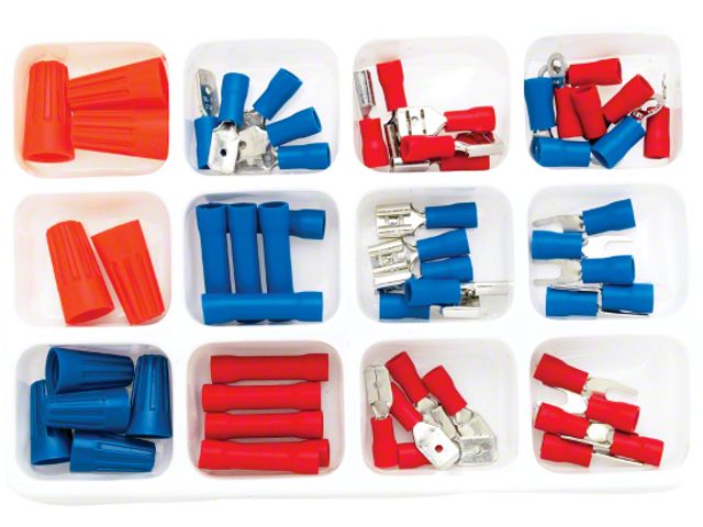 Useco Terminals Universal AM Project Pro Electrical Terminals Set; 60-Piece Set - Free ...